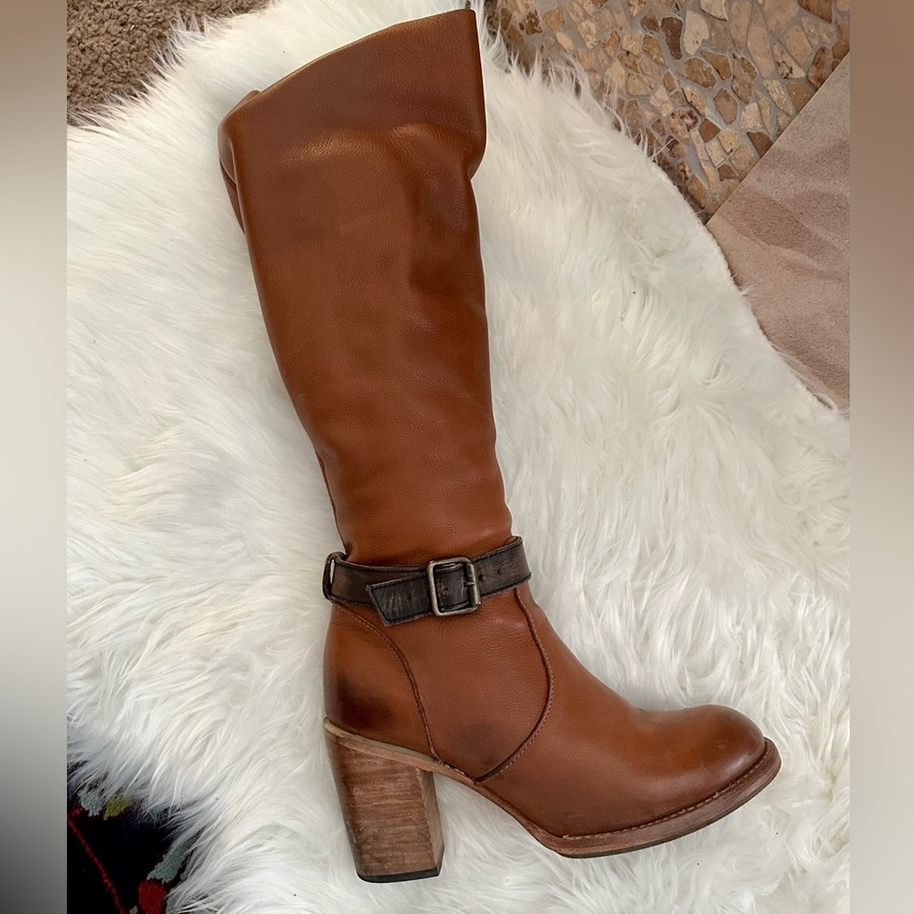 Freebird Holland Boots Tan Leather Size 10